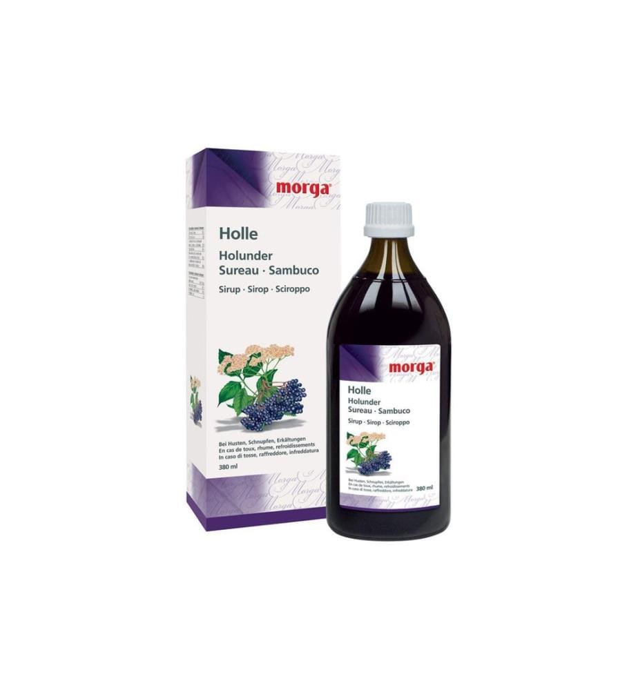 Sirop contre la toux Morga aux fleurs de sureau 380 ml