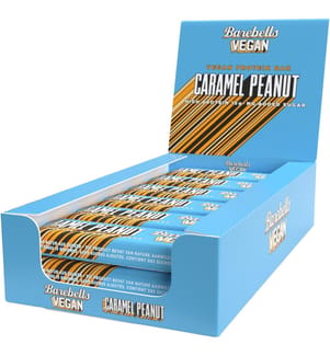 Barres protéinées vegan caramel & cacahuète - 12 x 55 g
