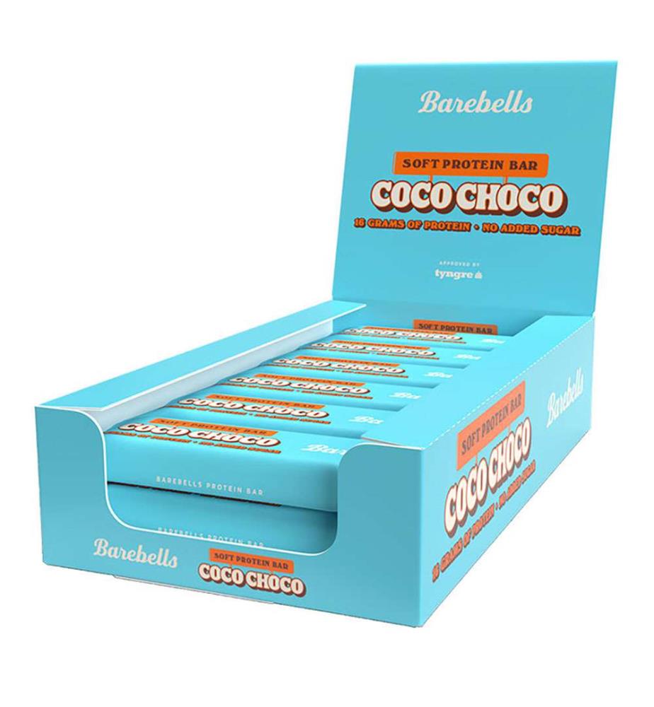 Barebells Soft Protein Bar Coco Choco - 12 x 55 g