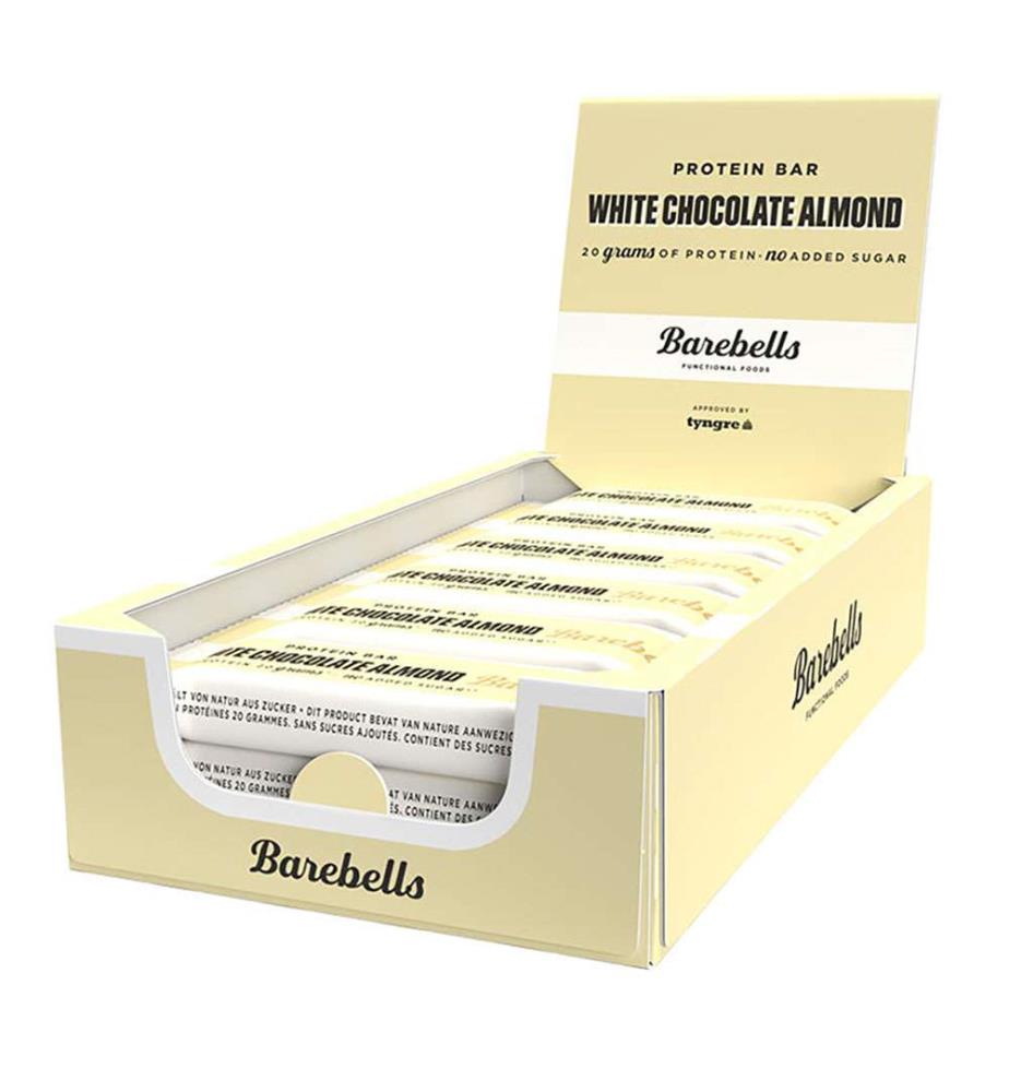 Barebells White Chocolate Almond - 12 x 55 g