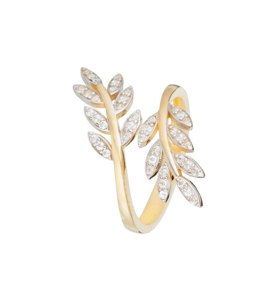 Ring Feuille d'or - Gelbgold 375/1000