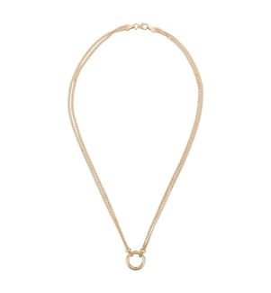 Halskette „Round“ – Gelbgold