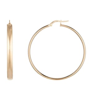 Orecchini Creoles Santa 40 mm - Oro Giallo
