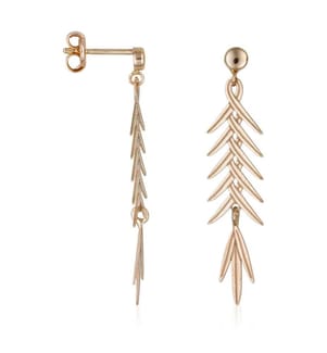 Orecchini Feuillage Brillant - Oro Giallo 375/1000