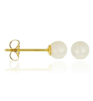 Orecchini My Pearl - Oro giallo e perle bianche