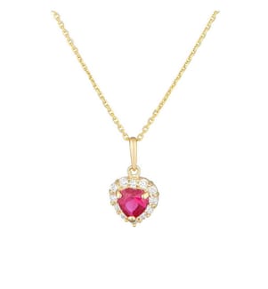 Pendentif Embrasé - Or Jaune 375/1000
