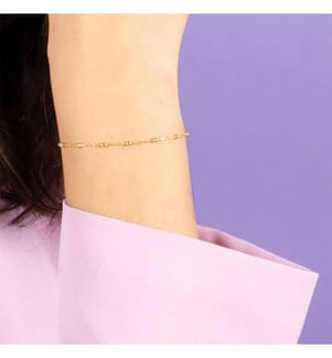 Bracelet Chaîne Boule - Or jaune