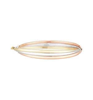 Bracelet Trio d'Or - Or Tricolore 375/1000