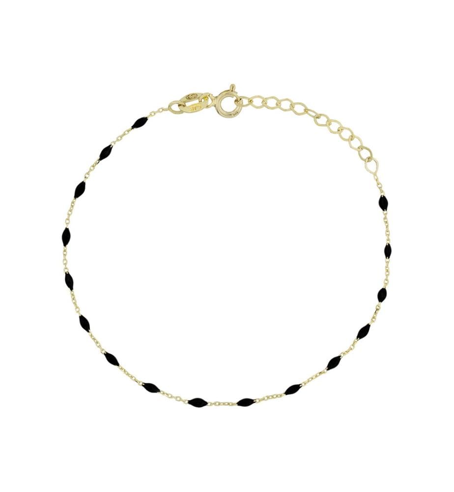 Armband Amada Noir - Gelbgold 375/1000