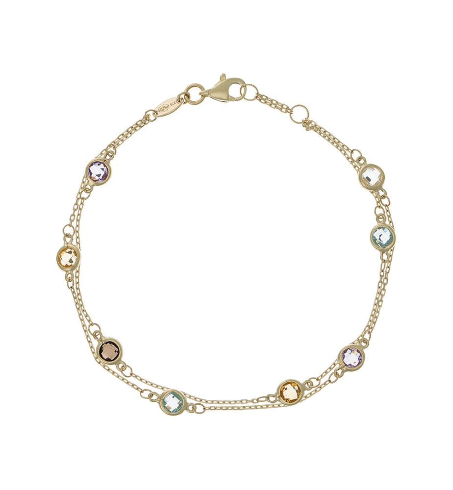 Armband Colormix - Gelbgold 375/1000