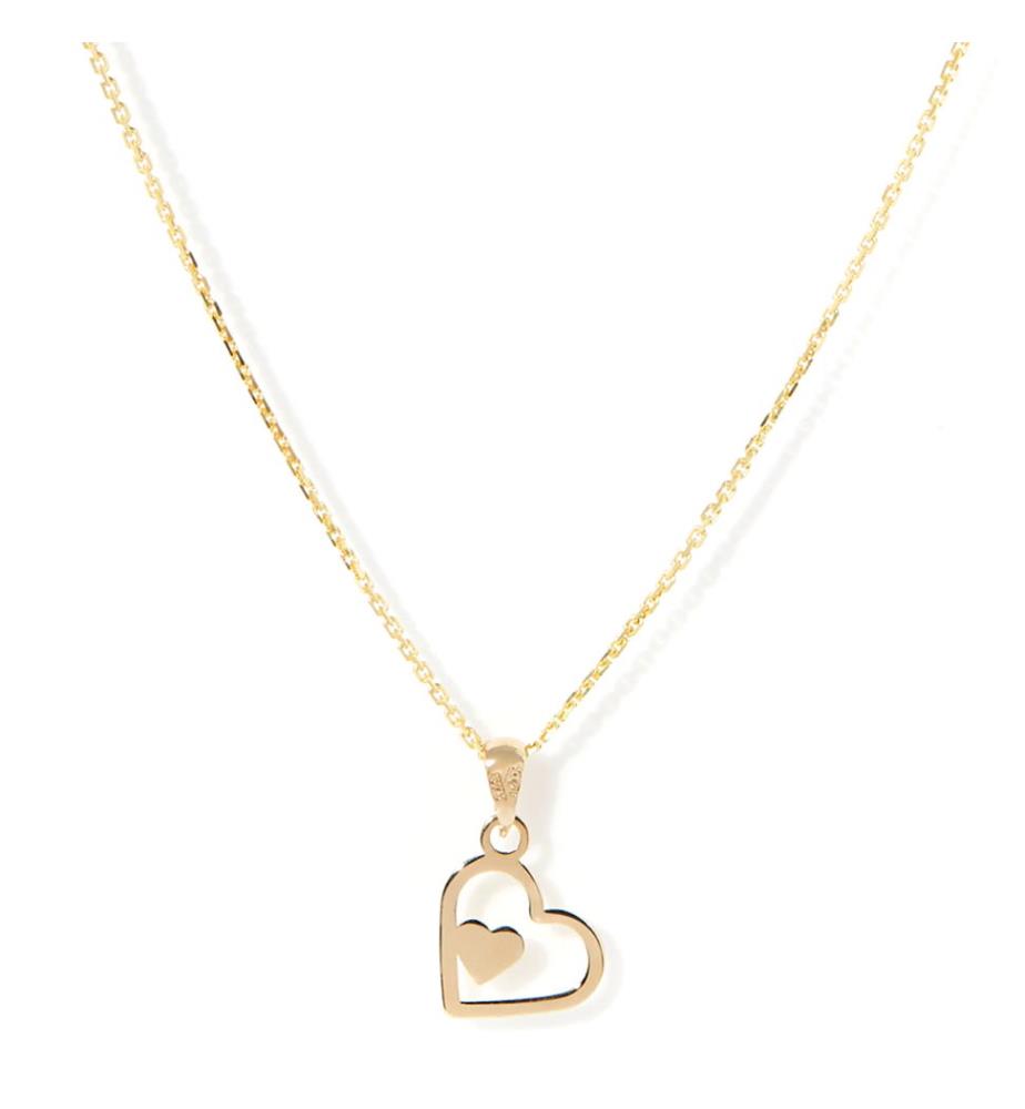 Anhänger Coeur Coeur - Gelbgold 375/1000
