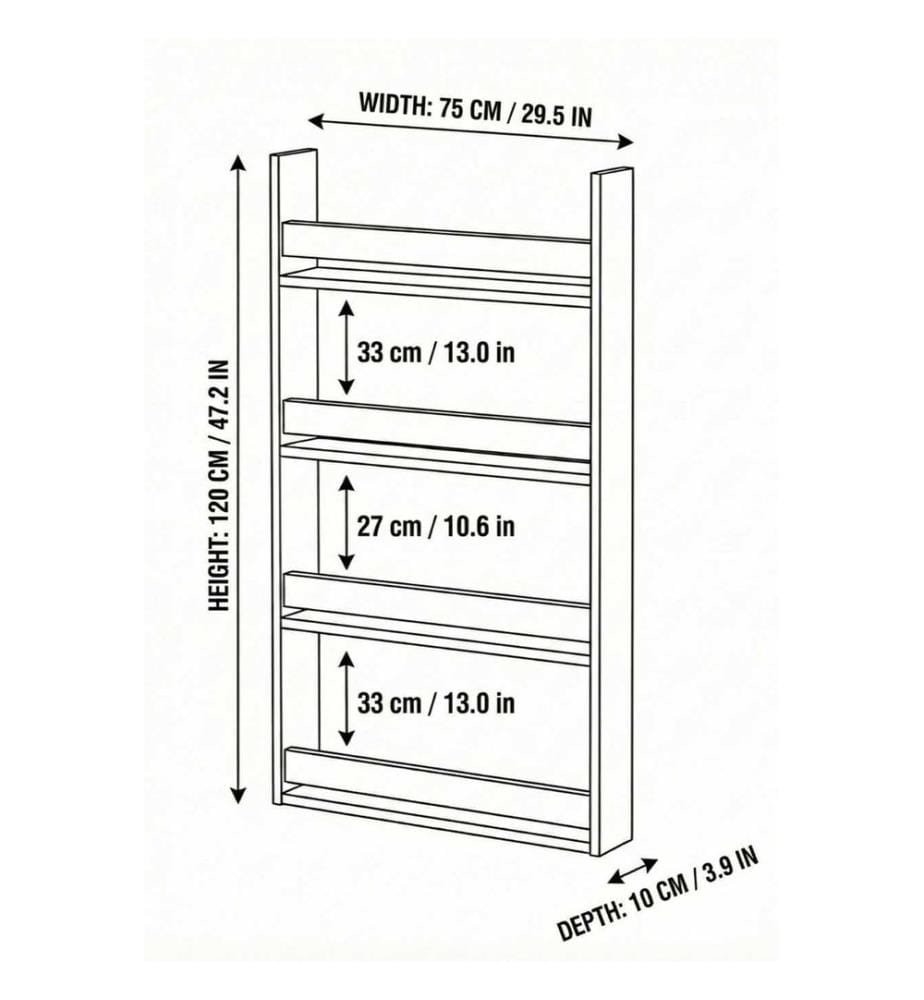 Bookshelf - White