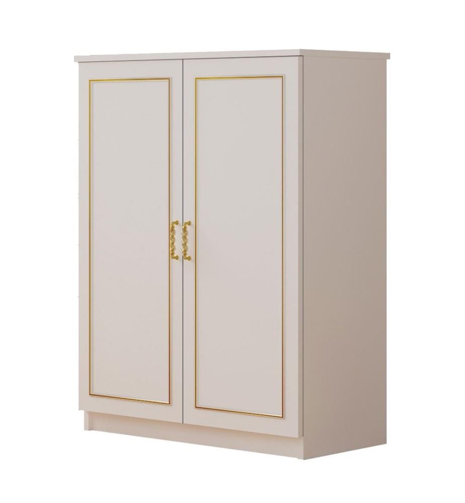 Shoe Cabinet - Matte White