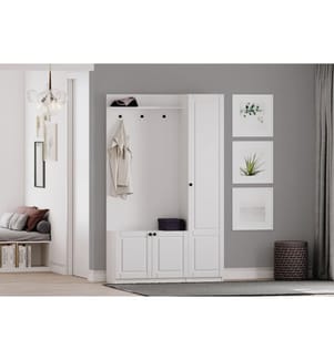 Hall Stand - Matte White