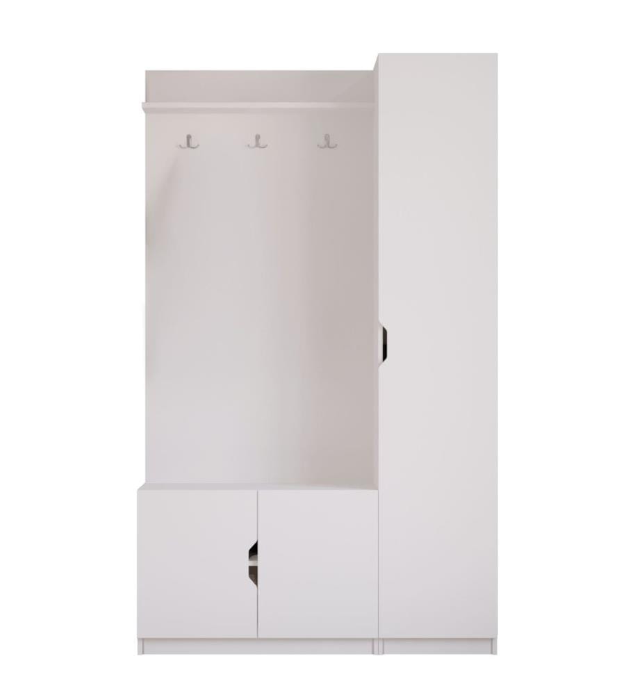 Hall Stand - Matte White