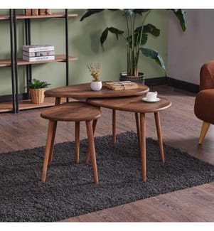 Coffee Table Set - Walnut