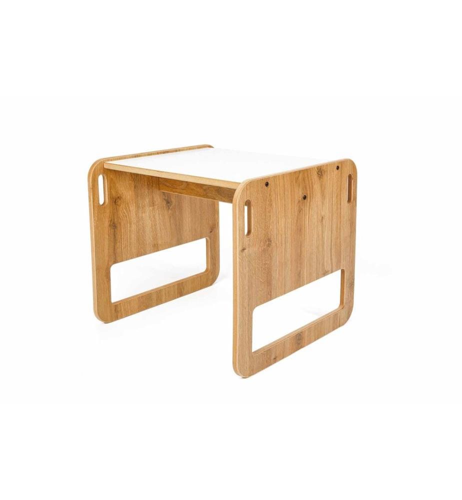 Kid's Table Set - White Natural