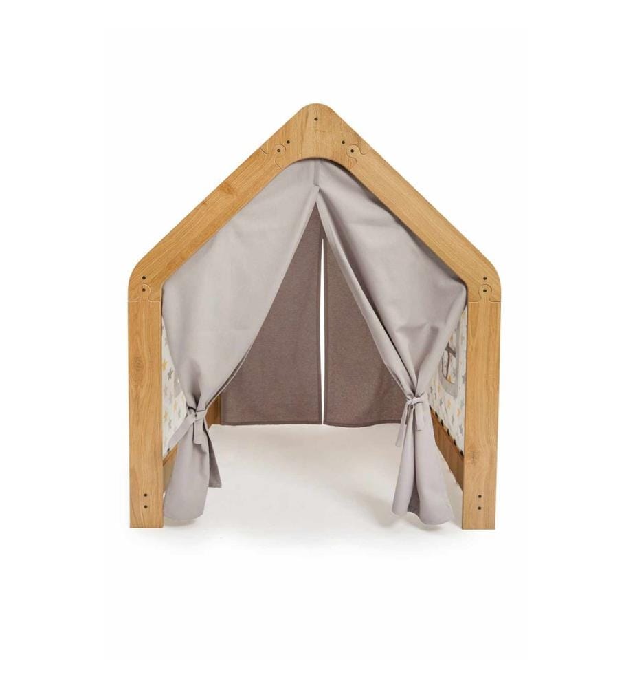 Child Play Tent - Natural White Yellow