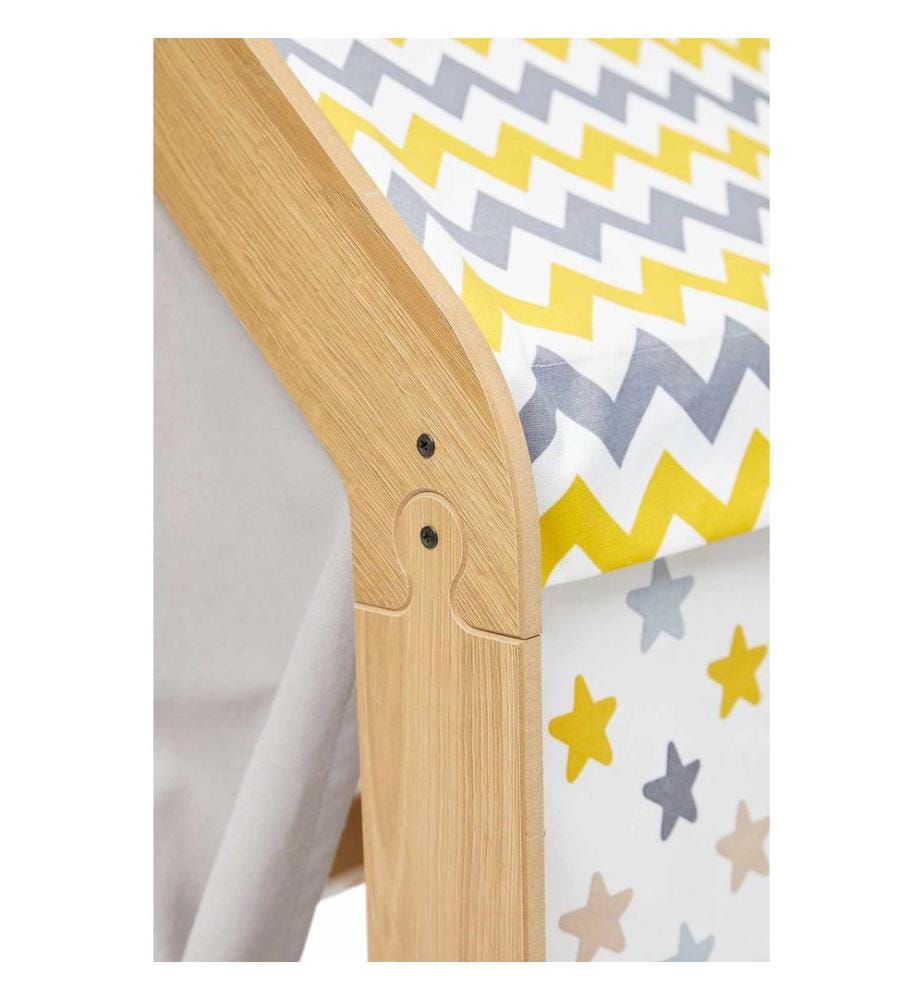 Child Play Tent - Natural White Yellow