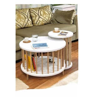 Coffee Table Set - White