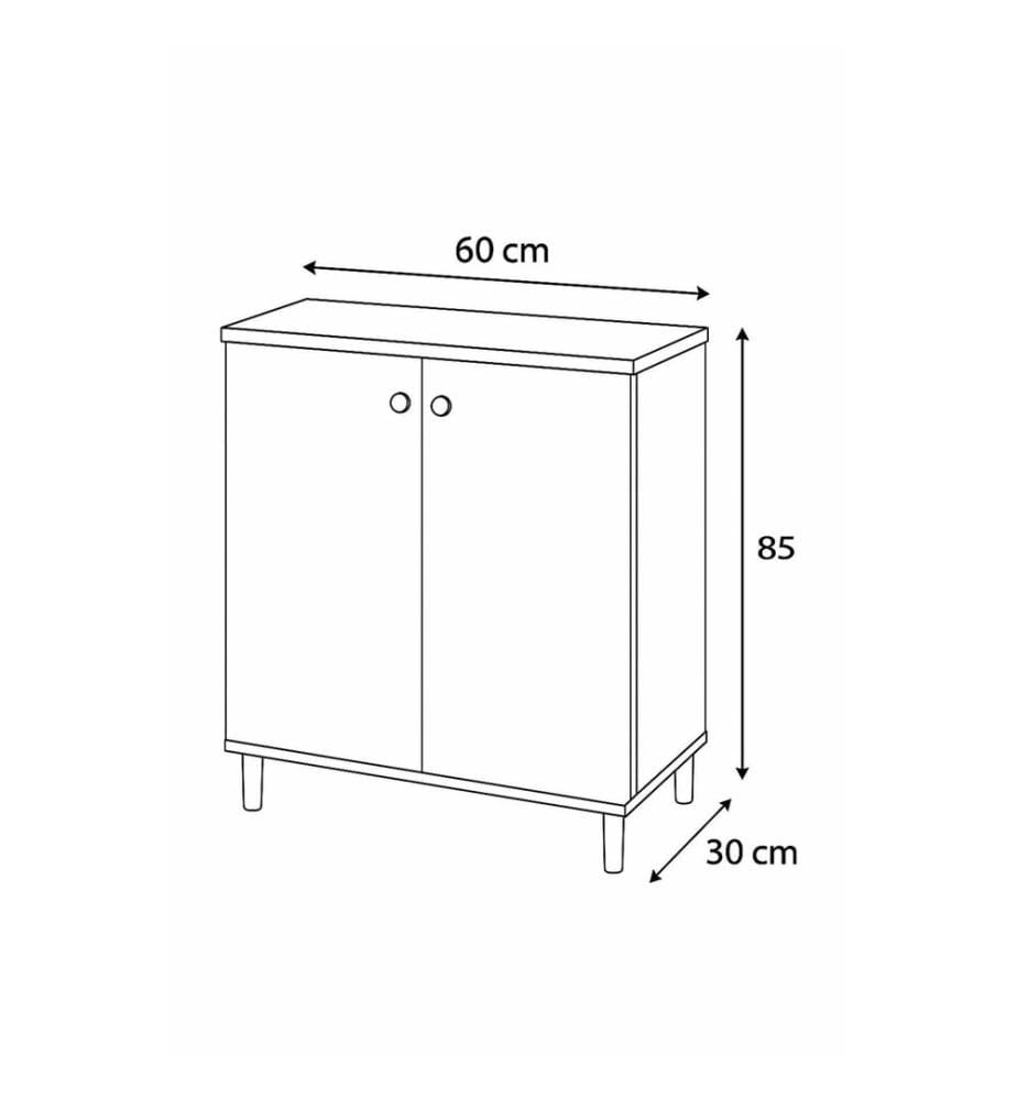 Multi Purpose Cabinet - Sapphire Oak