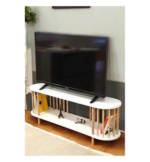 TV Stand - White