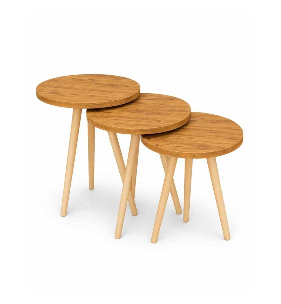 Nesting Table (3 Pieces) - Pine