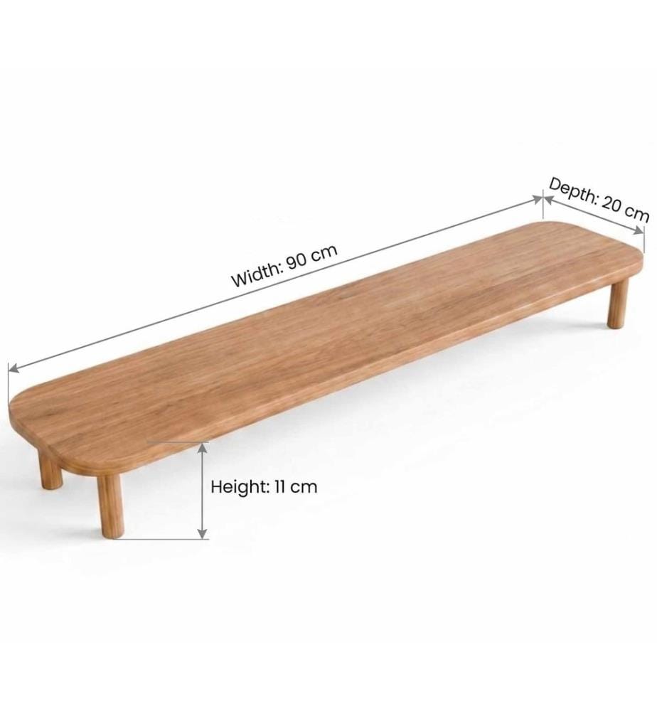 Monitor Stand - Pine