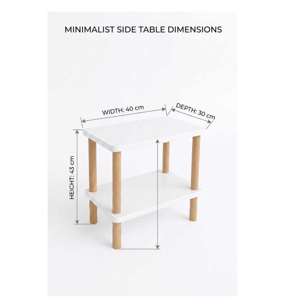 Side Table - White