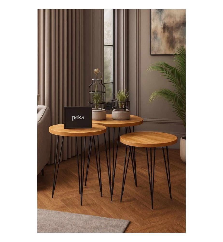 Nesting Table (3 Pieces) - Pine
