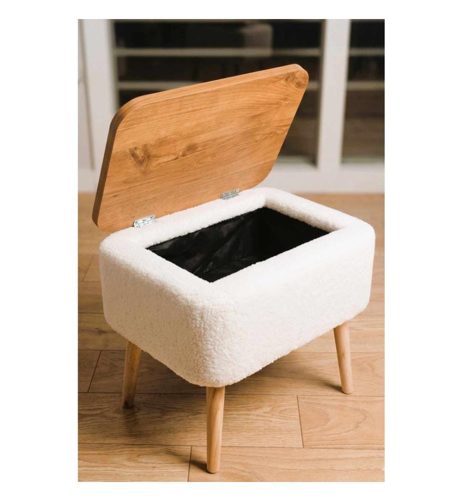 Nightstand - White Natural