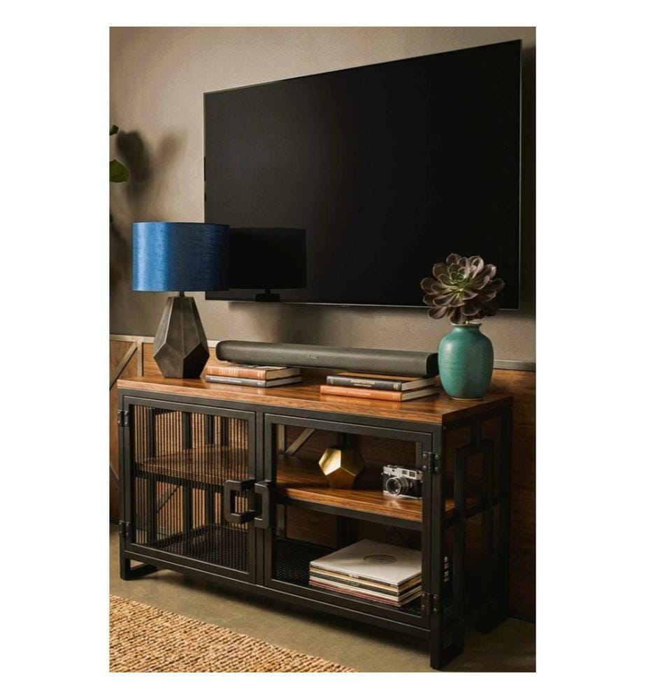 TV Stand - Walnut Black