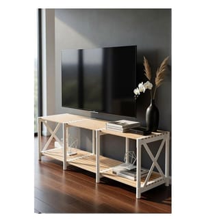 TV Stand - White