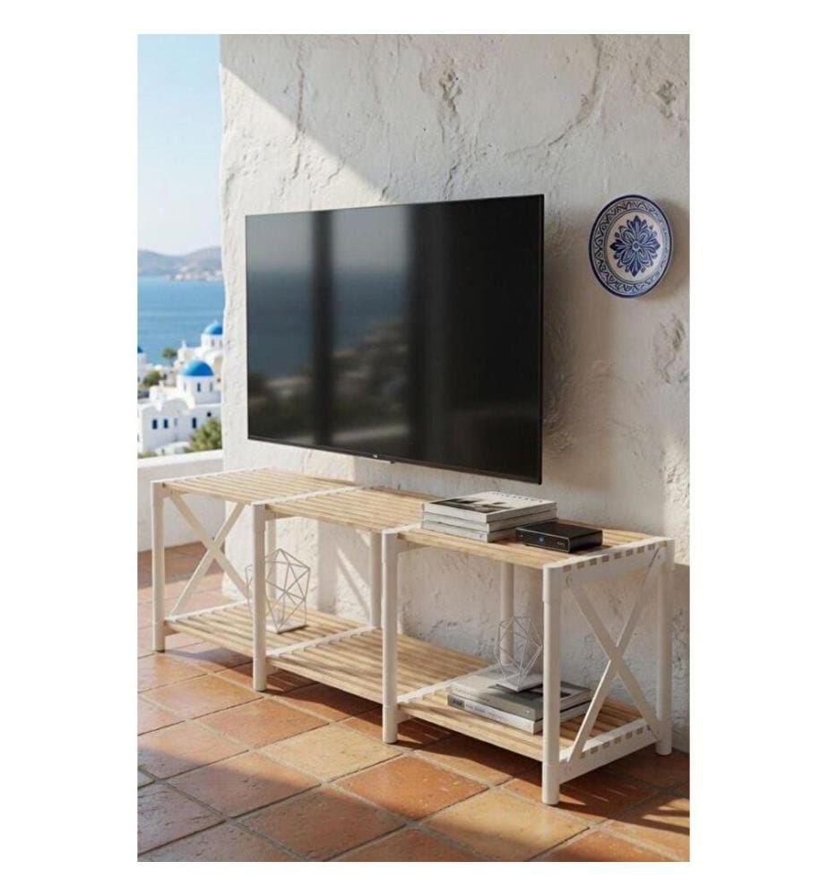 TV Stand - White