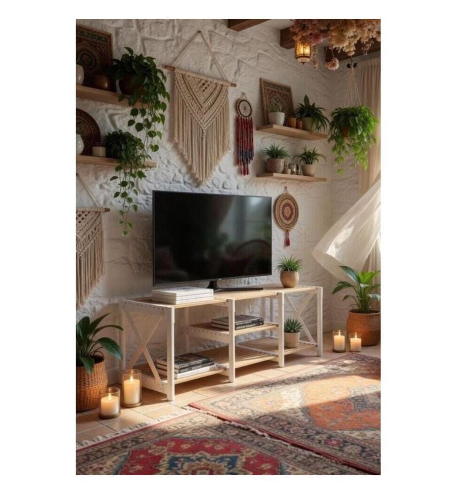 TV Stand - White