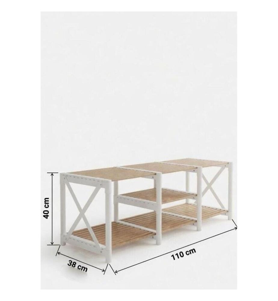 TV Stand - White
