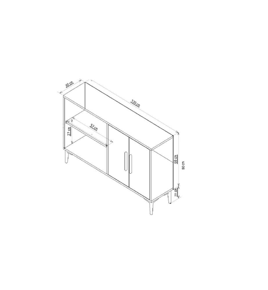 Console - Oro bianco