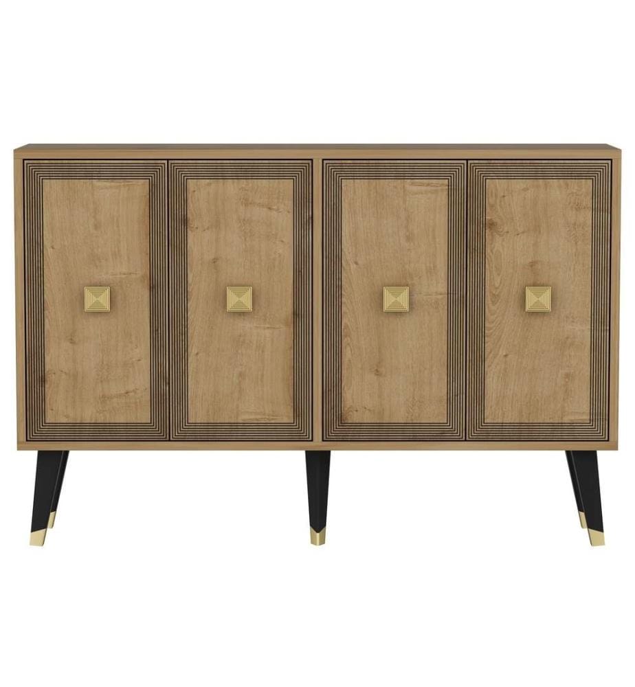 Console - Chêne saphir doré