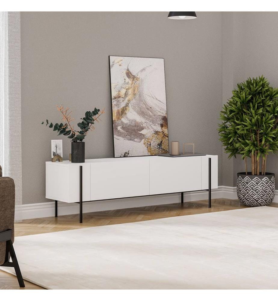 TV Stand - White
