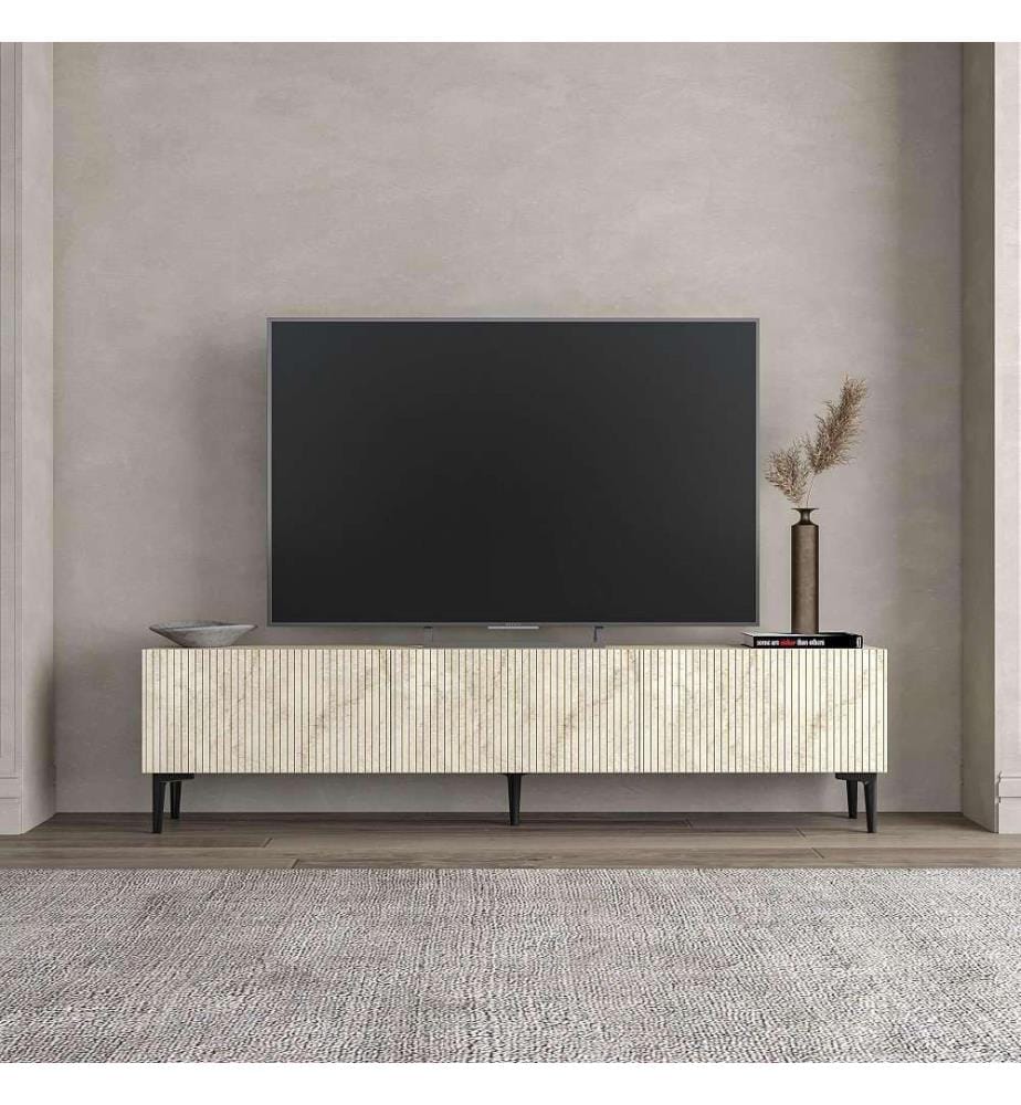 TV Stand - Travertine