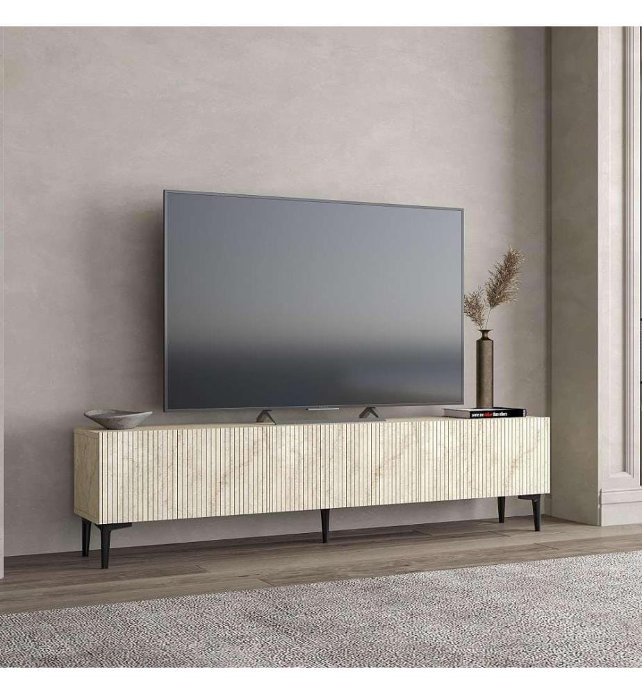 TV Stand - Travertine