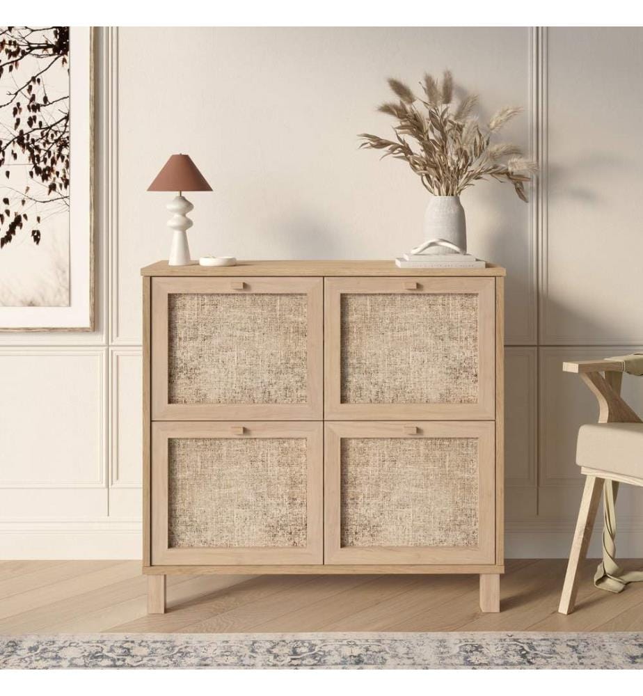 Shoe Cabinet - Oak