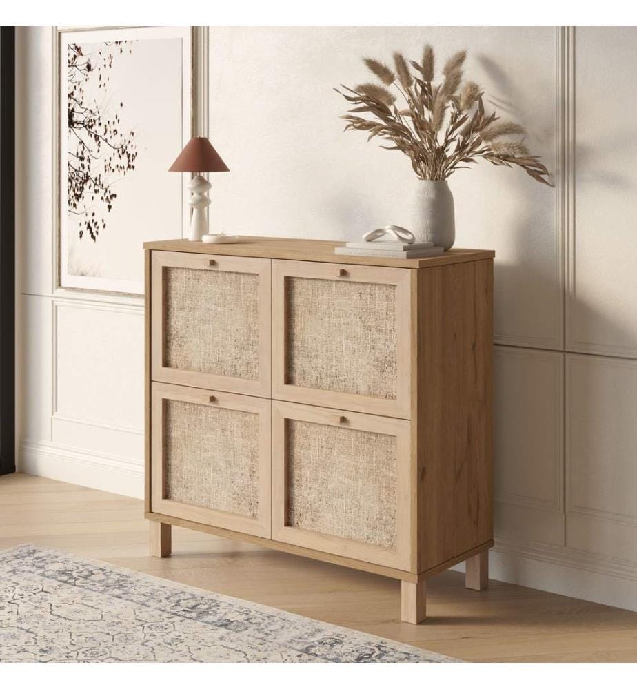Shoe Cabinet - Oak