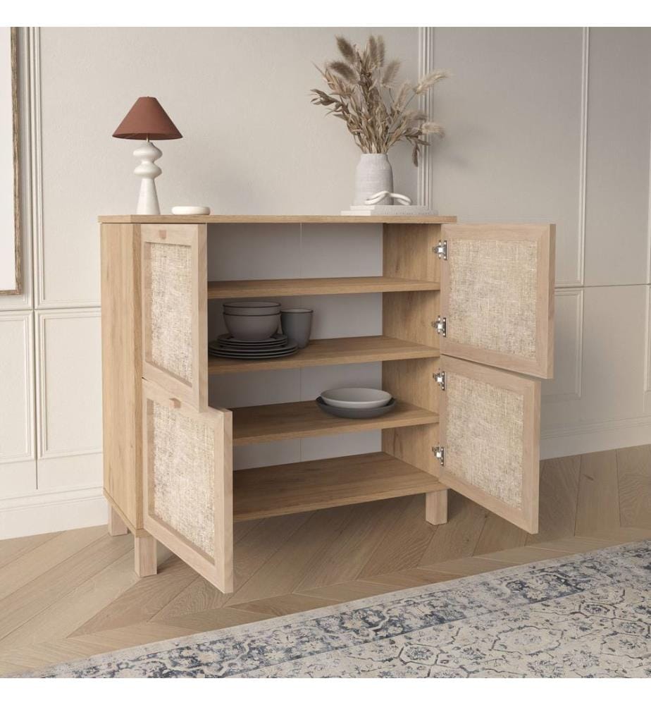 Shoe Cabinet - Oak