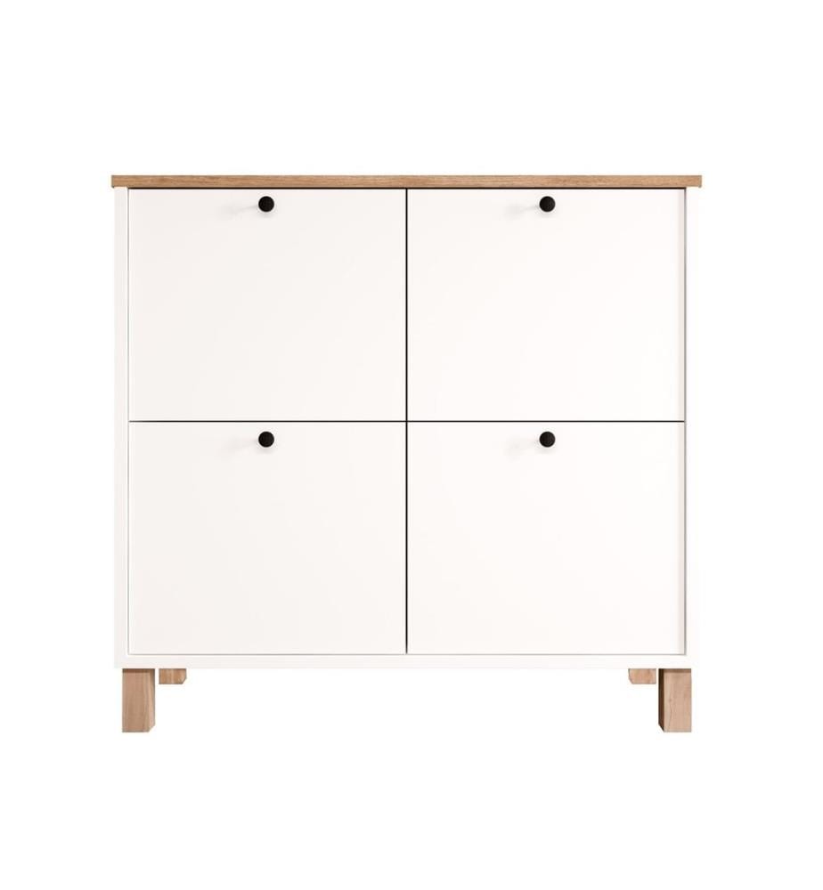Shoe Cabinet - White Oak