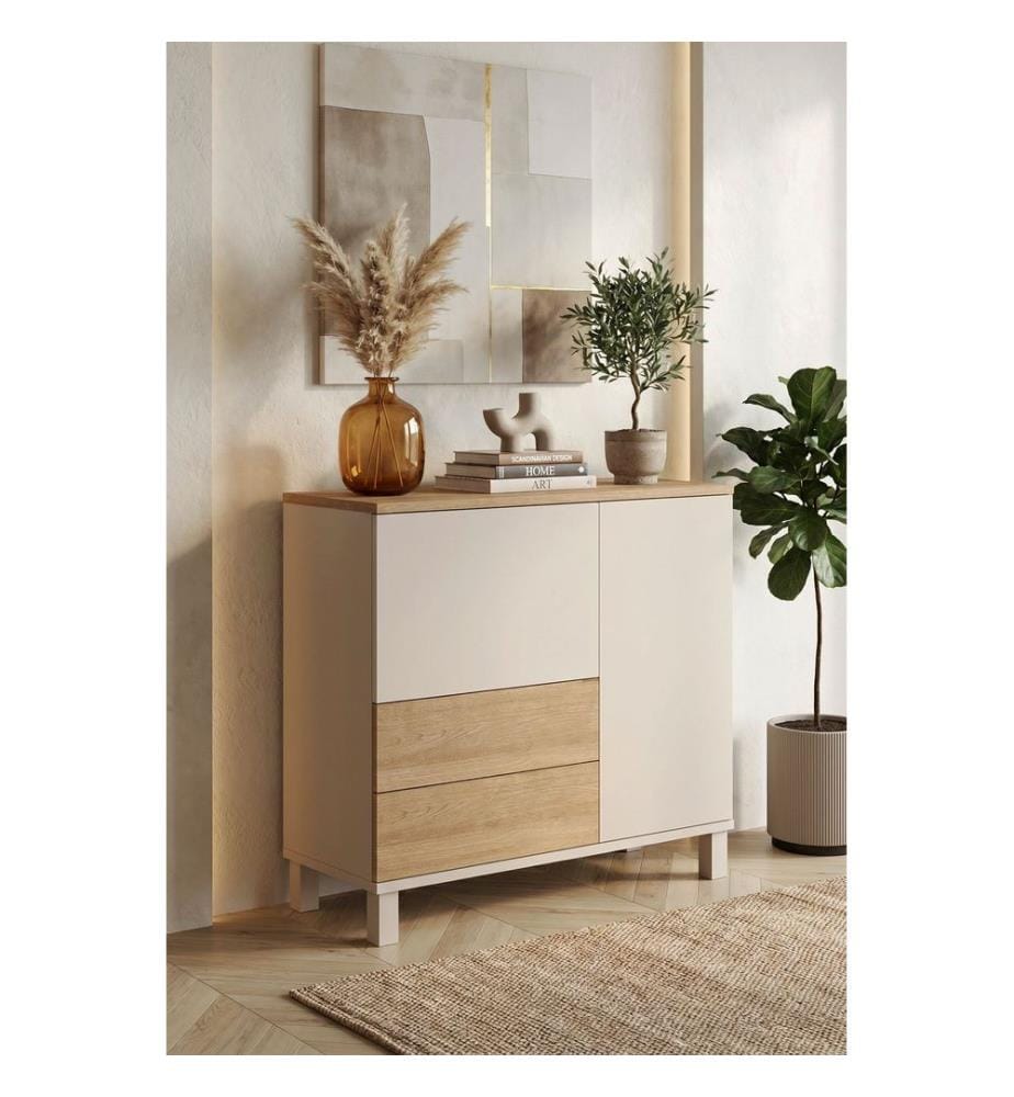 Meuble polyvalent - Chêne sable