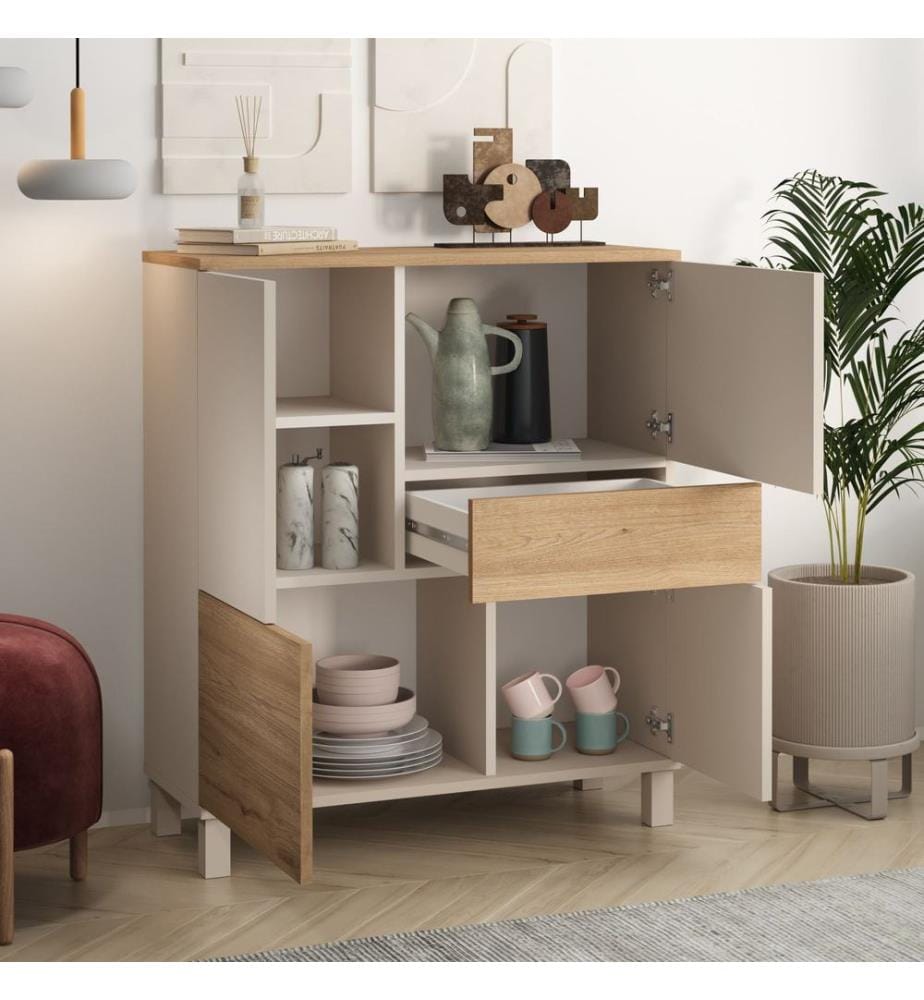 Multi Purpose Cabinet - Sand Oak
