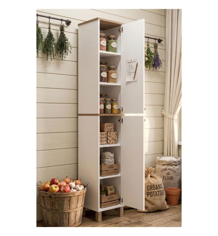 Multi Purpose Cabinet - White Oak