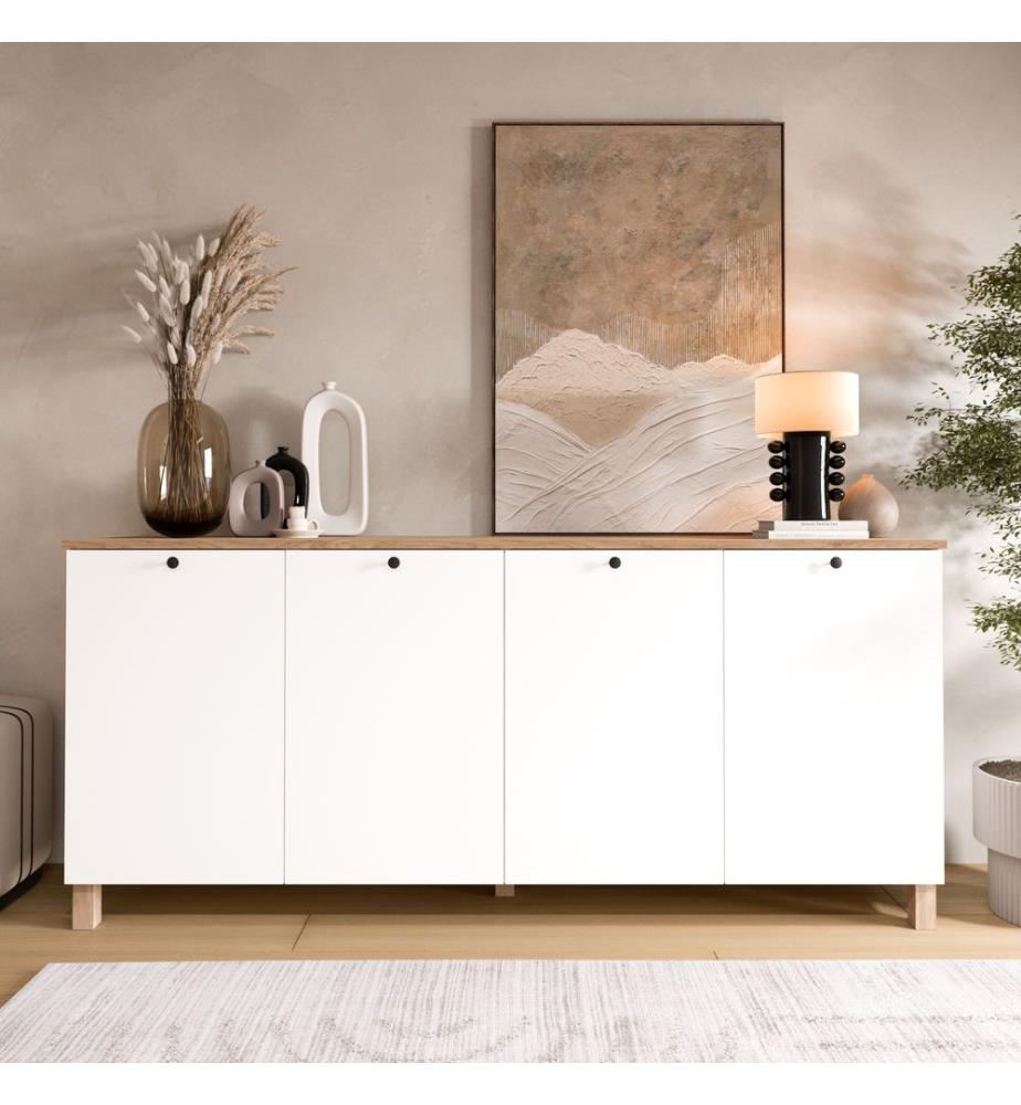 Console - Rovere bianco