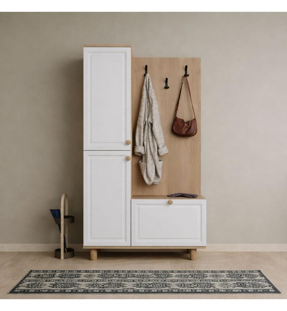 Hall Stand - White Oak